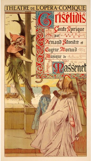 Theatre de Opera Comqique Griselidis Poster